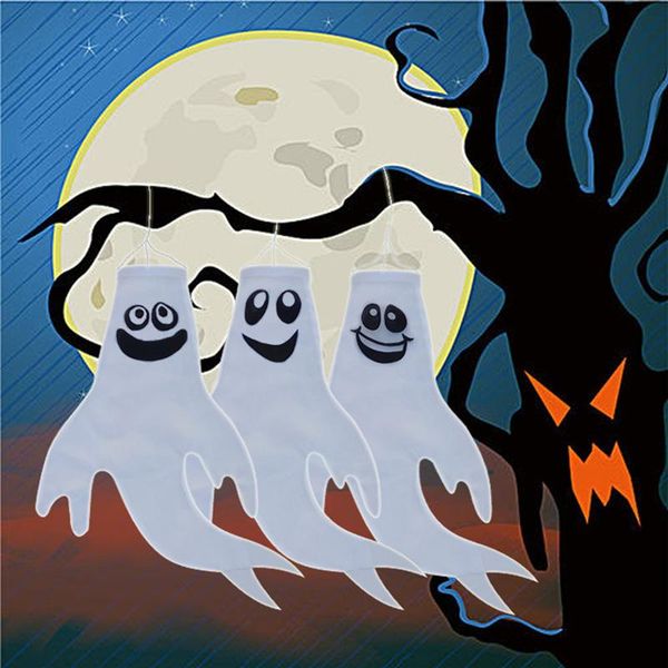 party decoration scary halloween flag outdoor hair dryer white ghost shape hanging wind balcony ornament
party decoration scary halloween flag outdoor hair dryer white ghost shape hanging wind balcony ornament