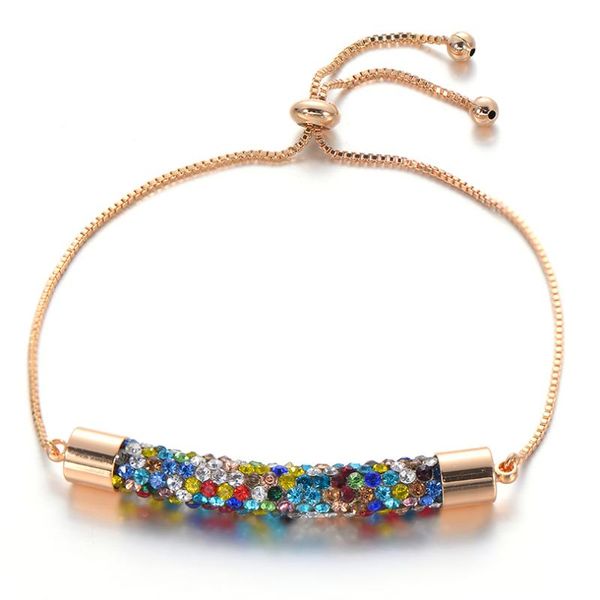 charm bracelets 2021 est multicolor crystal bangles for women femme wedding jewelry adjustable gold chain bracelet gift, Golden;silver
charm bracelets 2021 est multicolor crystal bangles for women femme wedding jewelry adjustable gold chain bracelet gift, Golden;silver