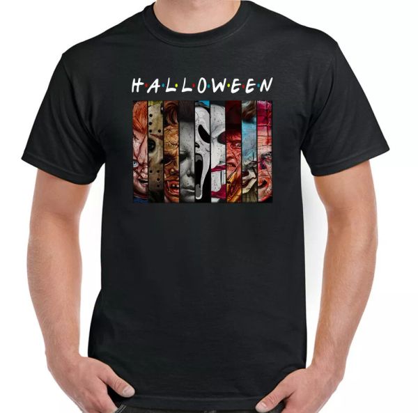 halloween t-shirt pennywise chucky freddy krueger jason scream horror hellraiser, White;black
halloween t-shirt pennywise chucky freddy krueger jason scream horror hellraiser, White;black