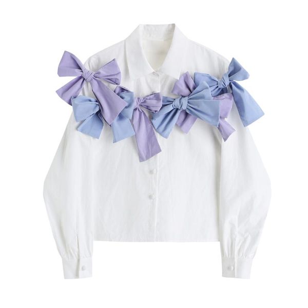 women's blouses & shirts fashion women 2021 spring summer ins white bow female full sleeve elegant causal loose office all-match wb89
women's blouses & shirts fashion women 2021 spring summer ins white bow female full sleeve elegant causal loose office all-match wb89