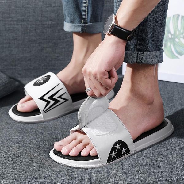 slippers summer fashion mesh tide lightweight non-slip flip flops casual shoes men outdoor walking zapatillas casa hombre, Black
slippers summer fashion mesh tide lightweight non-slip flip flops casual shoes men outdoor walking zapatillas casa hombre, Black