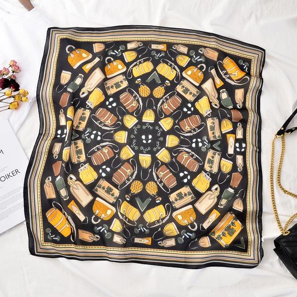 scarves ouoi 2021 spring and summer printing accessories small square decoration bag strap fashion scarf, Blue;gray
scarves ouoi 2021 spring and summer printing accessories small square decoration bag strap fashion scarf, Blue;gray