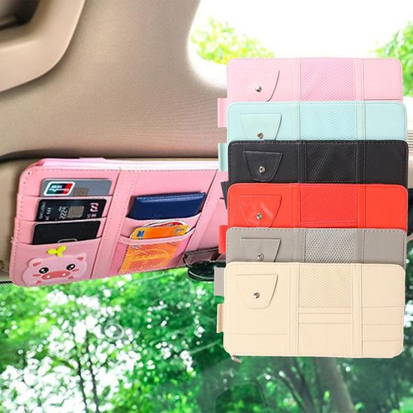car organizer sun visor bill pen business card holder leather sunglasses clip
car organizer sun visor bill pen business card holder leather sunglasses clip