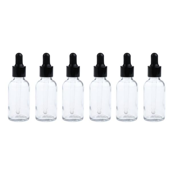 storage bottles & jars 6pcs refillable empty glass dropper bottle container for essential oil 100ml
storage bottles & jars 6pcs refillable empty glass dropper bottle container for essential oil 100ml
