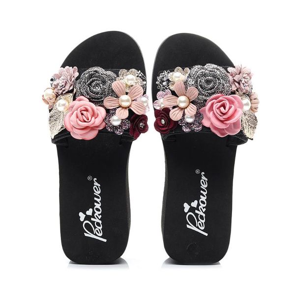 slippers women summer shoes for 2021 pink color girls mid wedges heels ladies tenis feminino drop 2, Black
slippers women summer shoes for 2021 pink color girls mid wedges heels ladies tenis feminino drop 2, Black