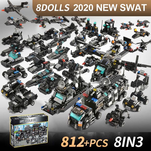 city police station car headquarters building blocks toys technical truck swat ww2 military bricks toys for children kids
city police station car headquarters building blocks toys technical truck swat ww2 military bricks toys for children kids