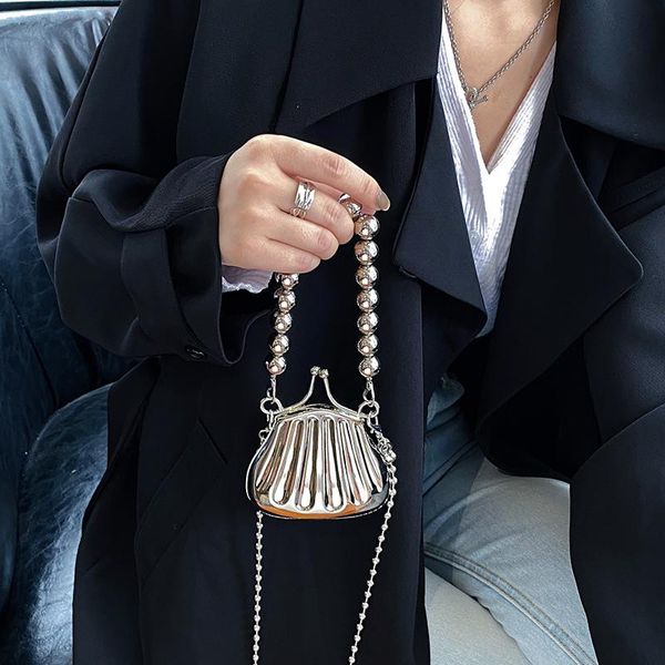 evening bags fashion metal mini shell bag decoration women's shoulder chain crossbody designer handbag and purse luxury lipstick
evening bags fashion metal mini shell bag decoration women's shoulder chain crossbody designer handbag and purse luxury lipstick
