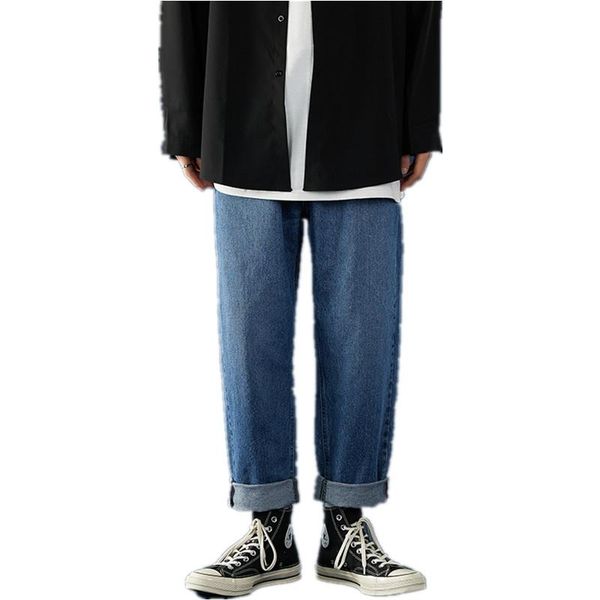 men's pants straight loose cotton stretch thin denim jeans spring summer business casual large size lightweight, Black
men's pants straight loose cotton stretch thin denim jeans spring summer business casual large size lightweight, Black