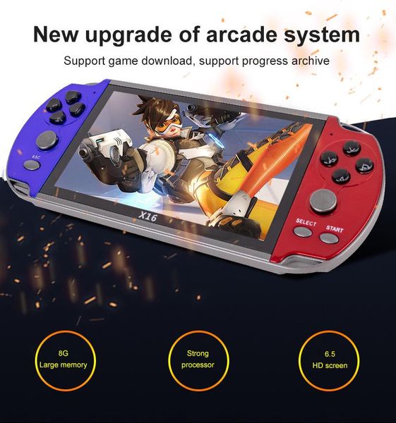 portable game players 6800 games with 8g tf card 6.5 inch console handheld retro classic video player for
portable game players 6800 games with 8g tf card 6.5 inch console handheld retro classic video player for