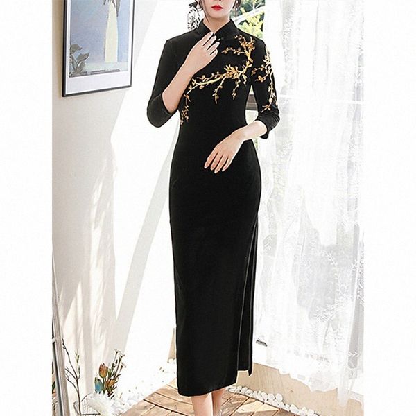 sheath / column mother of the bride dress elegant vintage high neck tea length velvet 3/4 length sleeve with embroidery 2022 d54j#, White;black
sheath / column mother of the bride dress elegant vintage high neck tea length velvet 3/4 length sleeve with embroidery 2022 d54j#, White;black