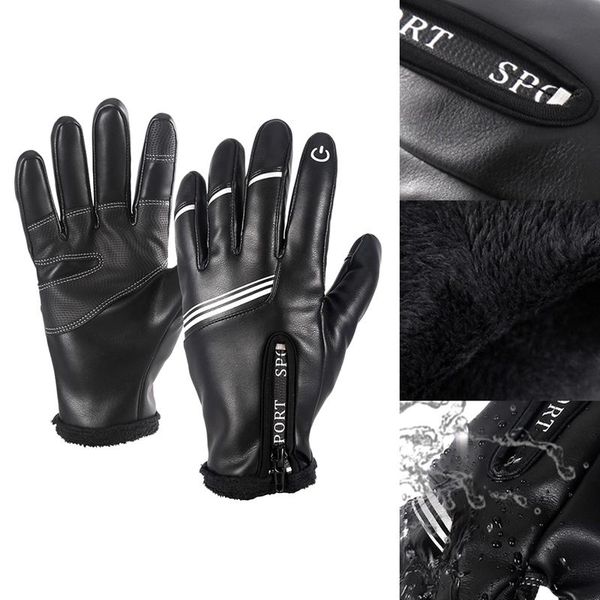 winter pu leather press screen smartphone cycling gloves motorcycle bicycle waterproof thermo, Black
winter pu leather press screen smartphone cycling gloves motorcycle bicycle waterproof thermo, Black