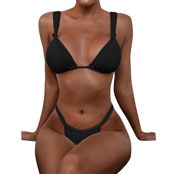 women's swimwear efinny 2021 summer black bikini set women 2 pieces swimsuit lady push up padded biquini bathing suit simple, White;black
women's swimwear efinny 2021 summer black bikini set women 2 pieces swimsuit lady push up padded biquini bathing suit simple, White;black
