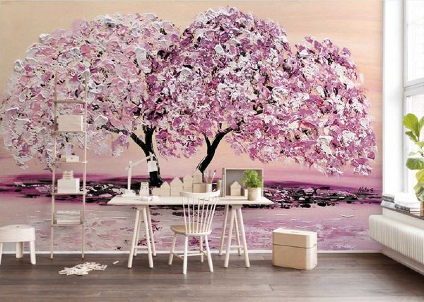 wallpapers 3d pink oil painting cherry tree fashion beautiful flower natural scenery tv background wallpaper interior decoration
wallpapers 3d pink oil painting cherry tree fashion beautiful flower natural scenery tv background wallpaper interior decoration
