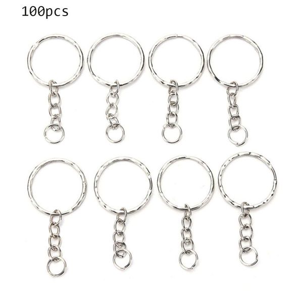 keychains 50/100 pcs/set stainless key chains silvery alloy circle diy 25mm keyrings jewelry keychain making accessories, Silver
keychains 50/100 pcs/set stainless key chains silvery alloy circle diy 25mm keyrings jewelry keychain making accessories, Silver