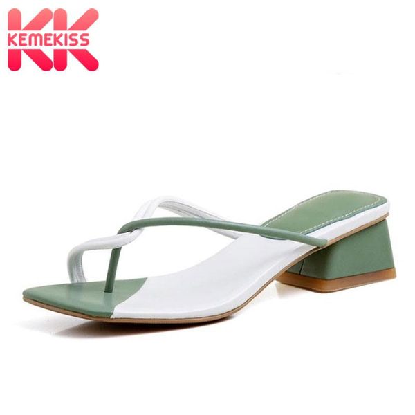 kemekiss 2021 arrival women sandals shoes stylish square heels slippers comfortable slip on casual size 33-42, Black
kemekiss 2021 arrival women sandals shoes stylish square heels slippers comfortable slip on casual size 33-42, Black