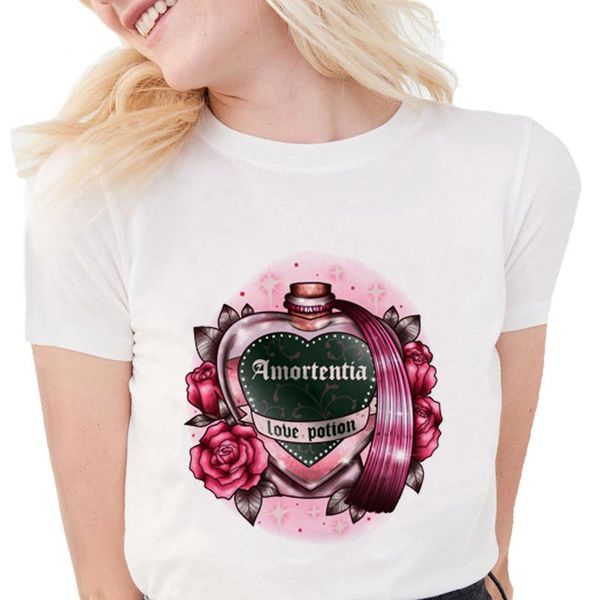 women's t-shirt amortentia love potion rose women summer funny print soft cotton t shirt white
women's t-shirt amortentia love potion rose women summer funny print soft cotton t shirt white