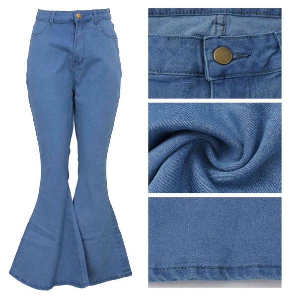 jean 5xl plus size fat high waist casual washed distressed stretch slim jeans office lady denim flare pants, Blue
jean 5xl plus size fat high waist casual washed distressed stretch slim jeans office lady denim flare pants, Blue
