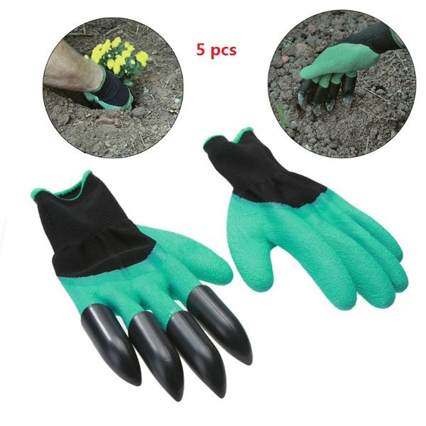 cycling gloves digging 5 pairs of garden protection finger rubber waterproof horticulture tools and planting, Black
cycling gloves digging 5 pairs of garden protection finger rubber waterproof horticulture tools and planting, Black