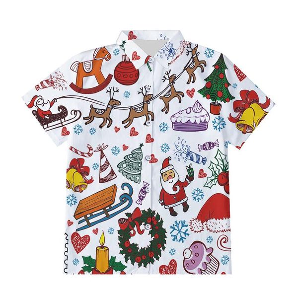 men's casual shirts ifpd eu size christmas elements 3d print button men xmas cartoon party short sleeve funny oversize clothes, White;black
men's casual shirts ifpd eu size christmas elements 3d print button men xmas cartoon party short sleeve funny oversize clothes, White;black