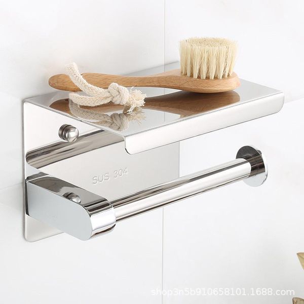 toilet paper holders roll racks multifunctional punch-creative mobile phone tissue bathroom stainless steel storage holder
toilet paper holders roll racks multifunctional punch-creative mobile phone tissue bathroom stainless steel storage holder