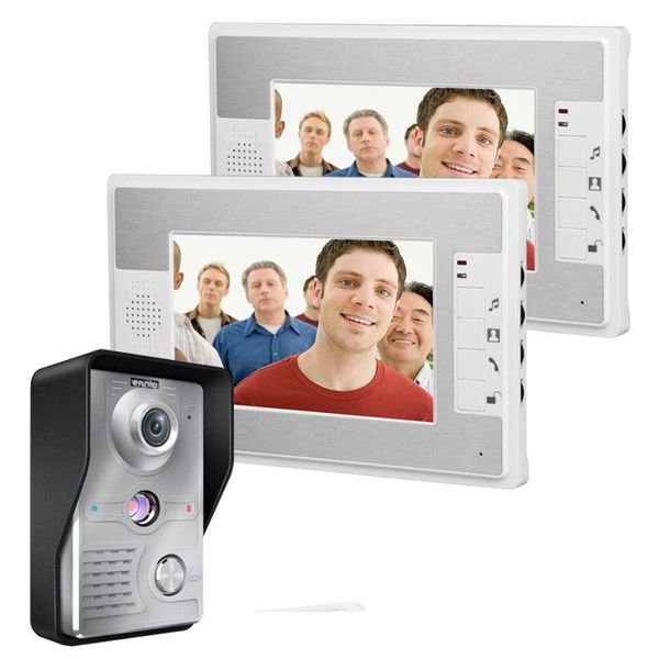products 7 inch video door phone doorbell intercom kit 1-camera 2-monitor night vision phones
products 7 inch video door phone doorbell intercom kit 1-camera 2-monitor night vision phones