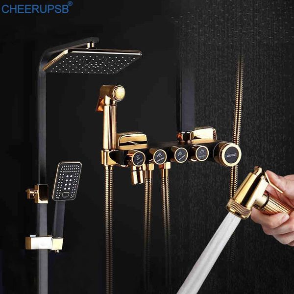 black shower set bathroom wall mount copper system cold mixer bath faucet square spray spa rainfall white tap grifo sets
black shower set bathroom wall mount copper system cold mixer bath faucet square spray spa rainfall white tap grifo sets