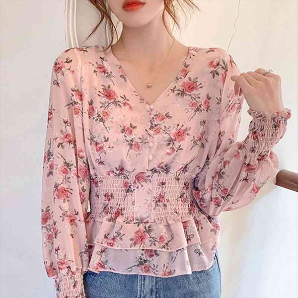 long sleeve v-neck print chiffon blouse shirt blusa blouse women blusas de moda womens and blouses d817, White
long sleeve v-neck print chiffon blouse shirt blusa blouse women blusas de moda womens and blouses d817, White
