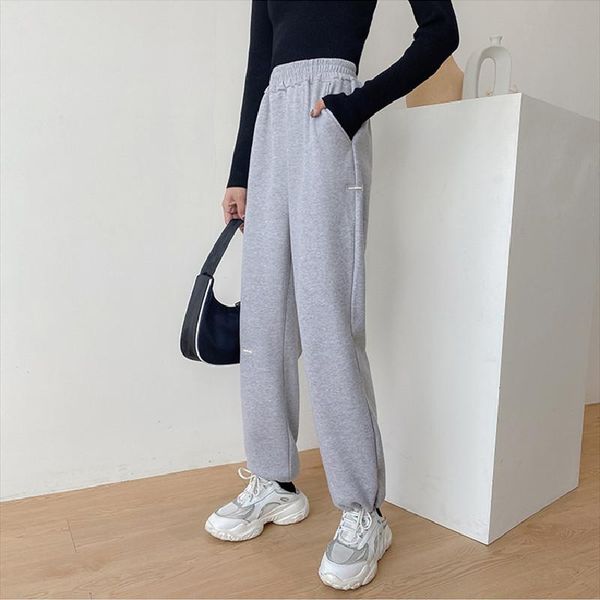 alien kitty autumn winter women trousers 2021 harem pants elastic waist velvet loose sport casual fashion female all-match women's & ca, Black;white
alien kitty autumn winter women trousers 2021 harem pants elastic waist velvet loose sport casual fashion female all-match women's & ca, Black;white