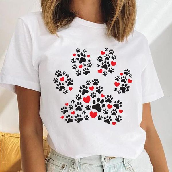 women's t-shirt women dog clothing cute love animal female short sleeve cartoon clothes print ladies tees tshirt graphic, White
women's t-shirt women dog clothing cute love animal female short sleeve cartoon clothes print ladies tees tshirt graphic, White