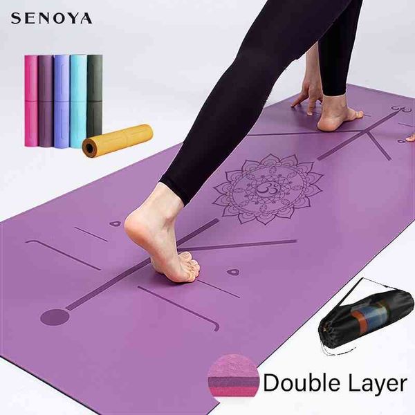 tpe yoga double layer non-slip mat exercise pad with position line for fitness gymnastics and pilates
tpe yoga double layer non-slip mat exercise pad with position line for fitness gymnastics and pilates