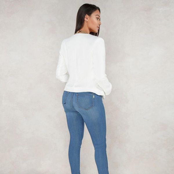 high-quality autumn slim blazer office lady style coat business formal wear ladies long sleeve women's suits & blazers, White;black
high-quality autumn slim blazer office lady style coat business formal wear ladies long sleeve women's suits & blazers, White;black
