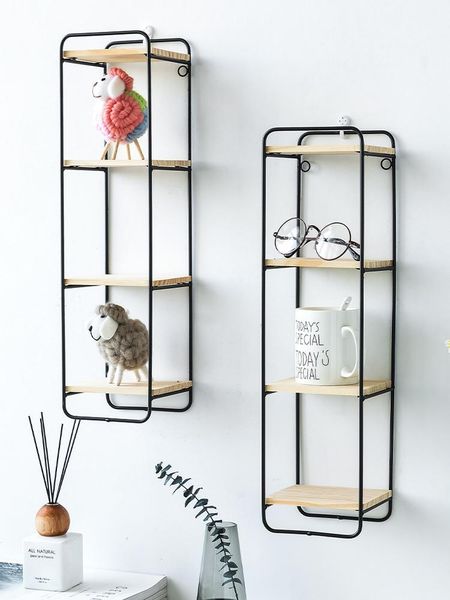 hooks & rails nordic wall-mounted storage rack wall hanging decoration living room pendant shelf porch small ornaments stand
hooks & rails nordic wall-mounted storage rack wall hanging decoration living room pendant shelf porch small ornaments stand