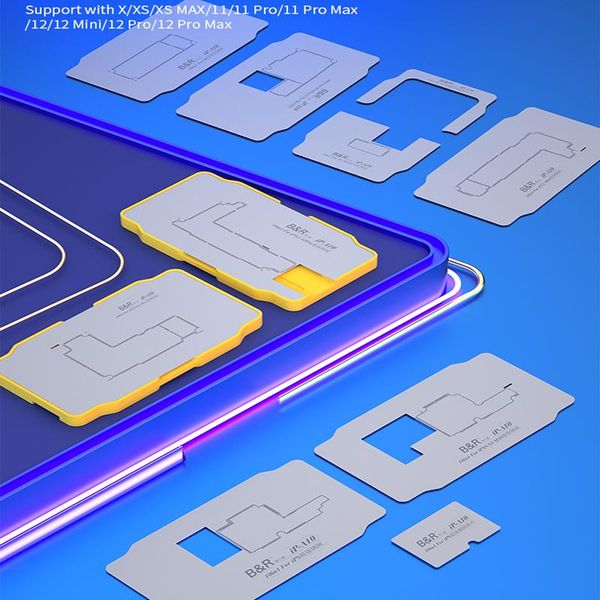 professional hand tool sets 10 in 1 bga reballing stencil platform for x xs max 11 12 pro rf logic board middle layer planting tin te
professional hand tool sets 10 in 1 bga reballing stencil platform for x xs max 11 12 pro rf logic board middle layer planting tin te