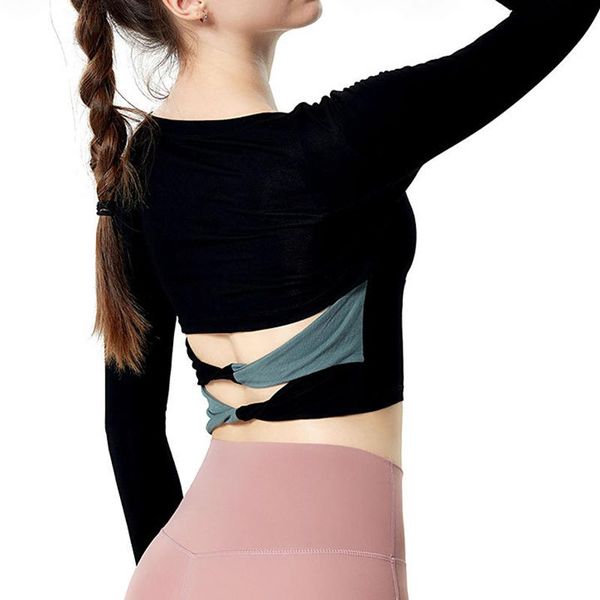 fitness women long sleeve shirt sport slim jersey yoga crop back hollow out two-color stitching waist design sportswear outfits, White;red
fitness women long sleeve shirt sport slim jersey yoga crop back hollow out two-color stitching waist design sportswear outfits, White;red
