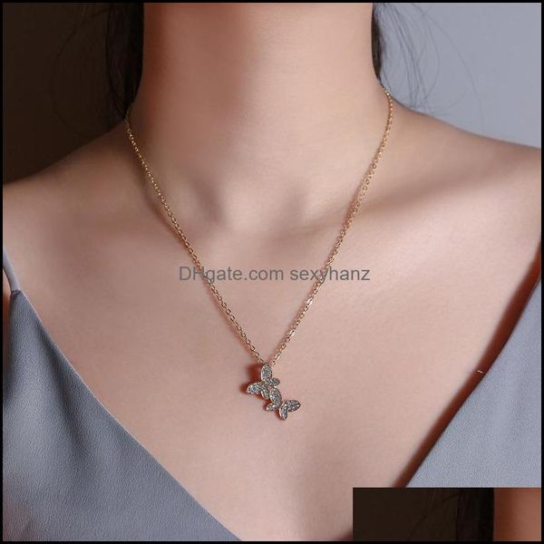 pendant necklaces & pendants jewelry fashion cute rhisntone butterfly necklace chain choker s797 drop delivery 2021 xa0fp, Silver
pendant necklaces & pendants jewelry fashion cute rhisntone butterfly necklace chain choker s797 drop delivery 2021 xa0fp, Silver