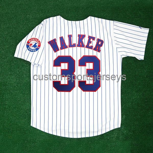 men women youth embroidery larry walker mont expos home w/ team patch white jersey all sizes, Black
men women youth embroidery larry walker mont expos home w/ team patch white jersey all sizes, Black