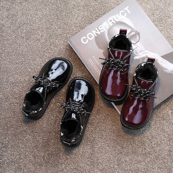 children british style leather shoes spring winter plus velvet warm girls casual leather shoes boys lace up performance shoes 210713, Black;red
children british style leather shoes spring winter plus velvet warm girls casual leather shoes boys lace up performance shoes 210713, Black;red