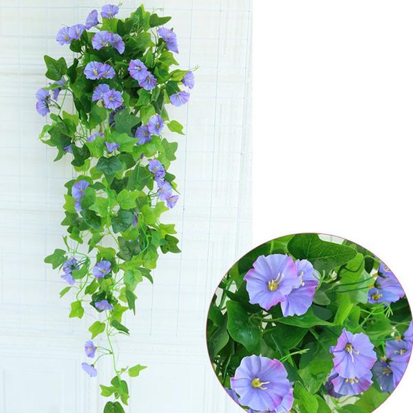 decorative flowers & wreaths hanging artificial silk morning glory imitation flower vine wedding darden decor fake plant vibrantly color
decorative flowers & wreaths hanging artificial silk morning glory imitation flower vine wedding darden decor fake plant vibrantly color