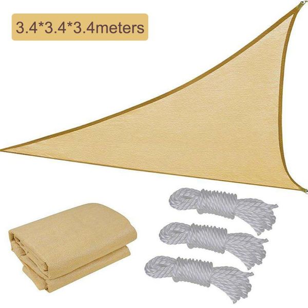 shade 3.4*3.4*3.4msunshade protection outdoor canop awnings sun shelter triangle garden patio pool 90% sail camping
shade 3.4*3.4*3.4msunshade protection outdoor canop awnings sun shelter triangle garden patio pool 90% sail camping