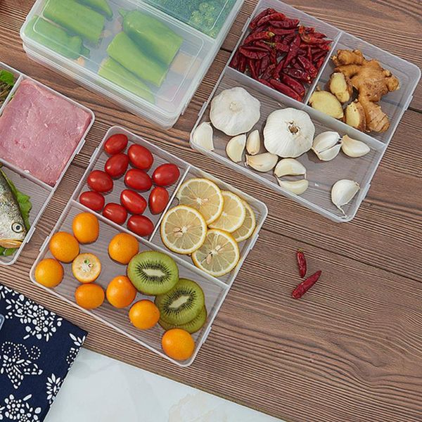 transparent portable refrigerator vegetables home storage box container 3 compartments crisper lunch for kitchen bottles & jars
transparent portable refrigerator vegetables home storage box container 3 compartments crisper lunch for kitchen bottles & jars