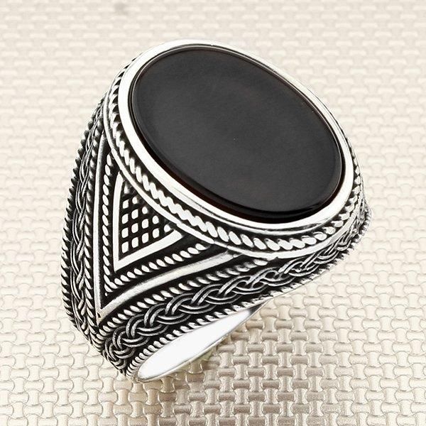 cluster rings december birthstone siver ring oval black onyx silver men made in turkey solid 925 sterling, Golden;silver
cluster rings december birthstone siver ring oval black onyx silver men made in turkey solid 925 sterling, Golden;silver