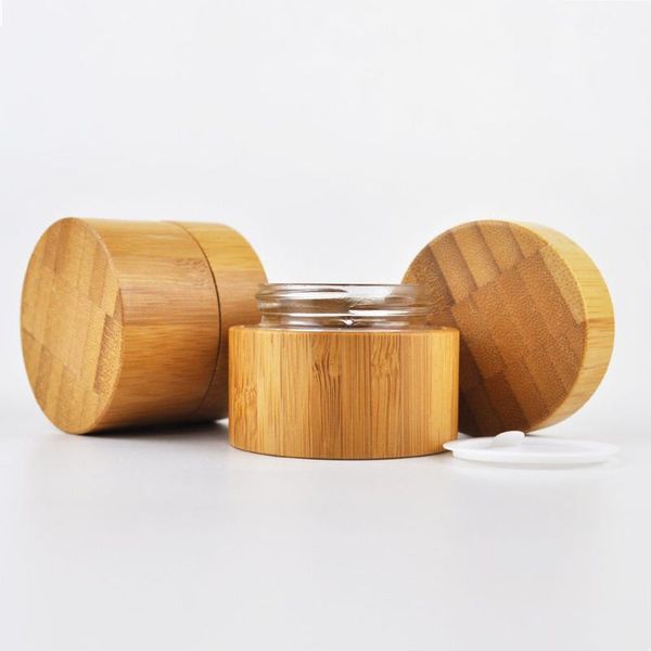 storage bottles & jars bamboo cream oil cosmetic glass container wooden jar 30g 50g face round packaging
storage bottles & jars bamboo cream oil cosmetic glass container wooden jar 30g 50g face round packaging