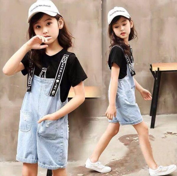 girls summer clothes set kids shorts overalls girl casual costume for children 4 6 8 12 year teen t shirt, White
girls summer clothes set kids shorts overalls girl casual costume for children 4 6 8 12 year teen t shirt, White