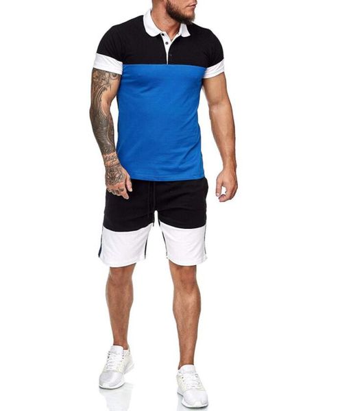 sportswear men's tracksuits spring summer autumn color matching lapel polo fashion casual business capable handsome successful short sl, Gray
sportswear men's tracksuits spring summer autumn color matching lapel polo fashion casual business capable handsome successful short sl, Gray