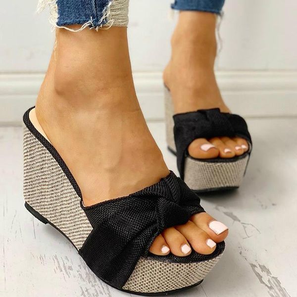 dress shoes women sandals summer 2021 fashion denim butterfly knot platform wedges high heel peep toe casual beach ladies, Black
dress shoes women sandals summer 2021 fashion denim butterfly knot platform wedges high heel peep toe casual beach ladies, Black