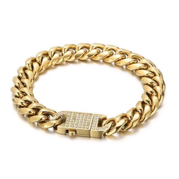 charm bracelets 12mm curb cuban chain gold heavy rapper men's hip hop bracelet necklace jewelry set, Golden;silver
charm bracelets 12mm curb cuban chain gold heavy rapper men's hip hop bracelet necklace jewelry set, Golden;silver