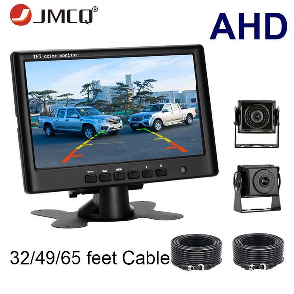 car video jmcq truck monitor 7 inch ahd vehicle backup reverse camera parking system starlight night vision 12-24v for pickup
car video jmcq truck monitor 7 inch ahd vehicle backup reverse camera parking system starlight night vision 12-24v for pickup
