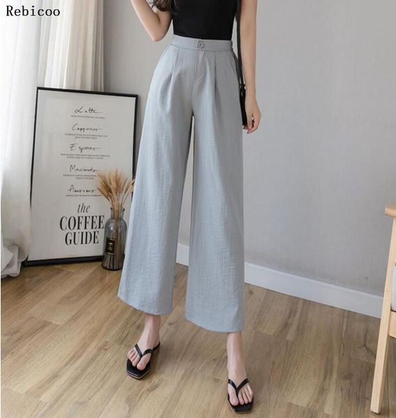 women's pants & capris high waist chiffon wide summer korean version slim ladies solid black loose trousers women, Black;white
women's pants & capris high waist chiffon wide summer korean version slim ladies solid black loose trousers women, Black;white