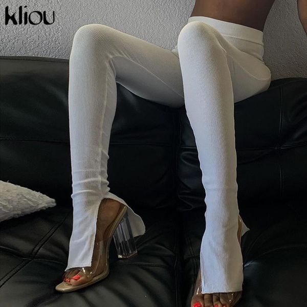 kliou women ribbed casual solid skinny high waist fashion leggings split sporty workout streetwear active wear autumn 2021 women's, Black
kliou women ribbed casual solid skinny high waist fashion leggings split sporty workout streetwear active wear autumn 2021 women's, Black