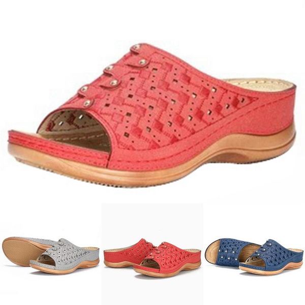 slippers shujin fashion women summer flip flops flat casual female solid color hollow anti-slips slides wedge beach shoes, Black
slippers shujin fashion women summer flip flops flat casual female solid color hollow anti-slips slides wedge beach shoes, Black